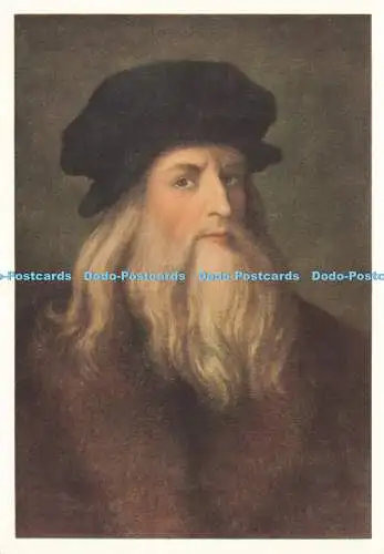 D173664 Firenze. Galerie Uffizien. Autoritratto. Leonardo da Vinci. Roberto Hoesc