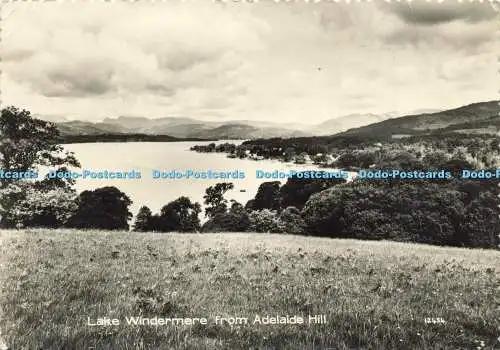 D169500 Lake Windermere von Adelaide Hill. Fotopräzision. RP