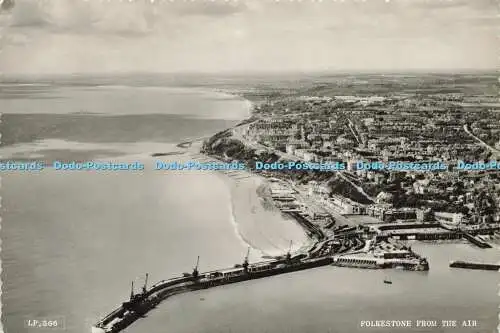 D169501 Folkestone From the Air. Lansdowne Verlag. Serie De Luxe. RP