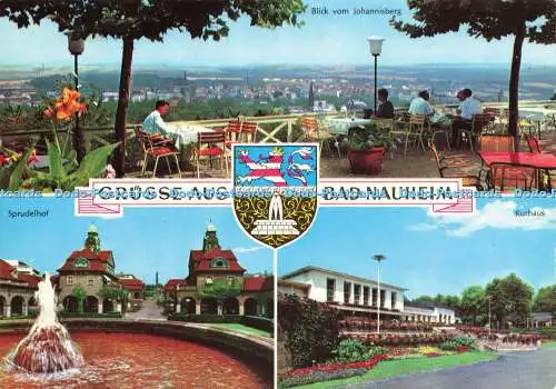 D172356 Grusse aus Bad Nauheim. Kurhaus. Michel. Krüger. Multi View