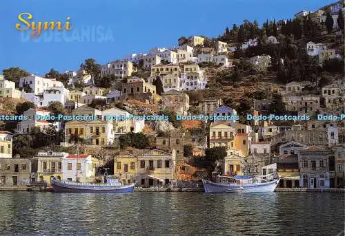 D172378 Symi. Michalis Toubis. Postkarte