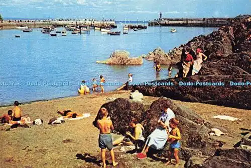 D171350 Cornwall. Mevagissey Beach. J. Arthur Dixon