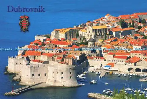 D172399 Dubrovnik. Postkarte