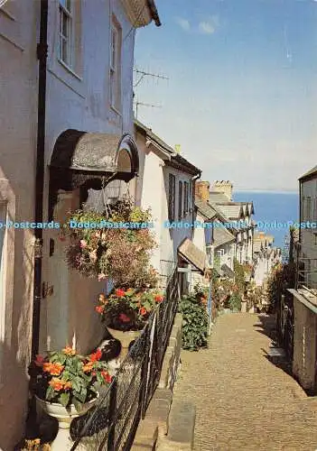 D173738 Devon. Unten eine lange. Clovelly. J. Arthur Dixon