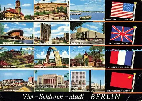 D171441 Vier. Sektoren. Stadt. Berlin. Kunst und Bild. Multi View