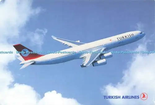 D172486 Turkish Airlines. Postkarte