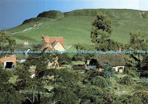 D171450 Oxon. Pendon Museum. Long Wittenham. The Vale Scene. Pen Castle Looms Ov