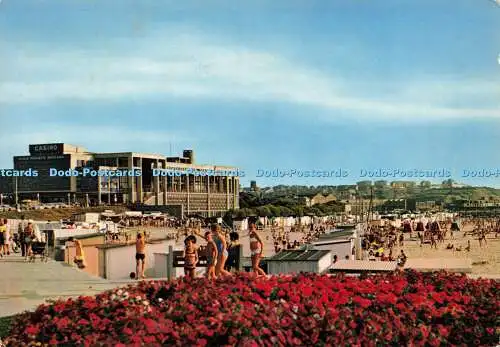 D169641 Boulogne Sur Mer. Pas de Calais. Le Casino et la Plage. Artaud Freres. M