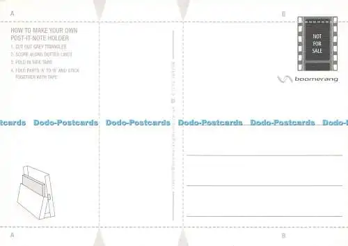 D169643 Post-It-Notizhalter selber machen. Bumerang