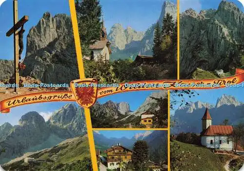 D171492 Urlaubsgrusse Vom Wilden Kaiser Tirol. David Grundler. Gemütlich. Multi View