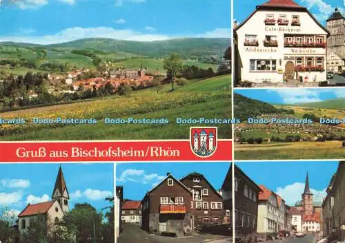 D172541 Gruss aus Bischofsheim. Rhon. Schoning. Gebrüder Schmidt. Multi View