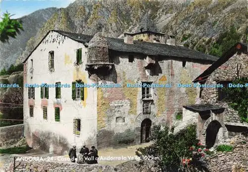 D169689 Andorra. Casa de la Vall a Andorra la Vella. Pantebre