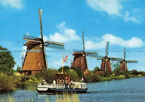 D171513 Holland. Land der Windmühlen. Schlitten fahren. Krüger