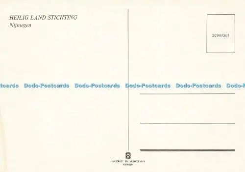 D169713 Heilig Land Stichting. Nijmegen. Mastrigt en Verhoeven