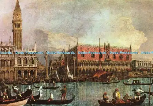 D169734 Venezia. Bacino S. Marco. Veduta. Antonio Canal Detto Il Canaletto. Pina