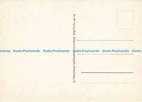 D171563 Gruss aus Der Lüneburger Heide. Schafstall. Rud. Reher. Multi View
