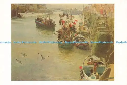 D169742 Titel. Markierungen mit roter Flagge. Whitby. David Curtis