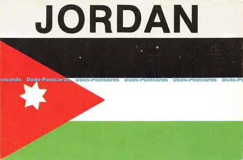 D169804 Jordan Flagge. Nr. 38