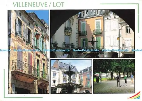 D169806 Villeneuve. Posten. Lot et Garonne. Compa Carterie Toulouse. I. Wut. Mult