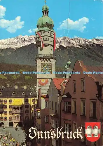 D173986 Innsbruck. Blick auf Herzog Friedrich Straße. K.T.V. 1981