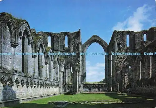 D171632 Yorkshire. Brunnenabtei. Presbyterium mit Blick nach Osten. Ministerium für öffentliche