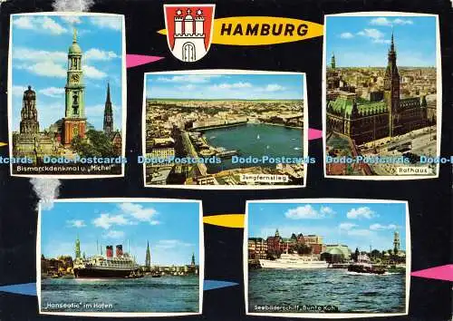 D171649 Hamburg. Rathaus. Hans Andres. Multi View