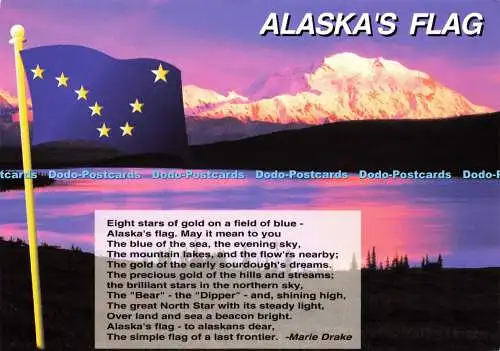 D172698 Alaska Flagge. Artic Circle Enterprises. Randy Brandon