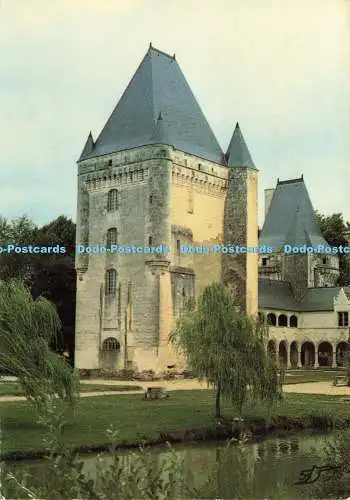 D174018 L Indre Touristique. Le Chateau d Argis. XVI s. La Cigogne. Klischee Diot