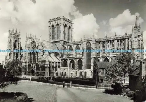 D171666 Yorkshire. York Minster. Südfront. Ein Gordon Fraser. W. J. Grün. 1964