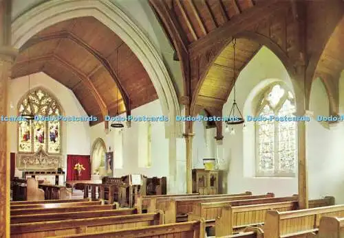 D171681 Oxfordshire. Kirche St. Martin. Bladon Woodstock. Der Innenraum. Ein Gordon