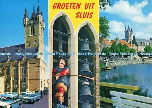 D172735 Groeten Uit Sluis. Oscar De Milliano. Multi View