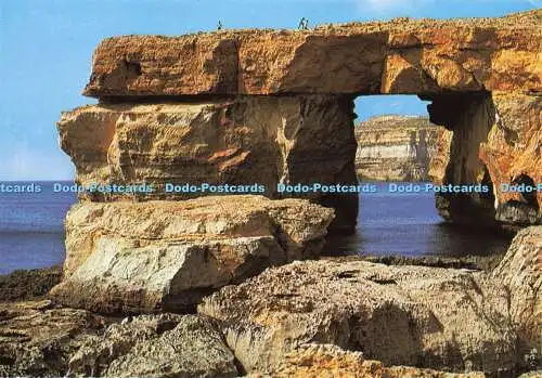 D172741 Gozo. Azurblaues Fenster. Dwejra. Perfecta Werbung