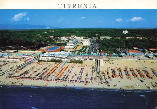 D169920 Tirrenia. E. Bonaccorsi. Grafiche Mailand Karten