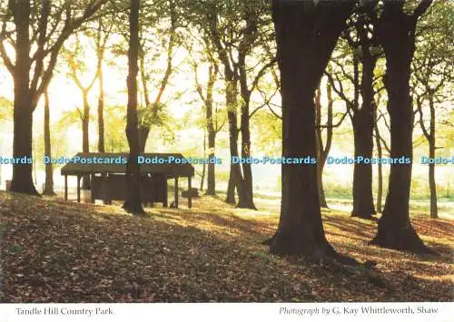D172799 Tandle Hill Country Park. Dr. Kershaw Hospiz. Lithographie von Worceste