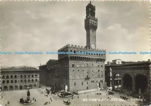 D172826 Firenze. Piazza Della Signora. Pratesi. Angeli. RP