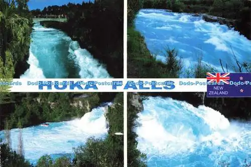 D169968 Neuseeland. Huka Falls. Shining Publications. Rene Blezer. Multi View