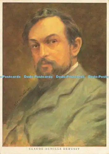 D174143 Claude. Achille Debussy. F. A. Ackermanns. L. Nauer. 1958