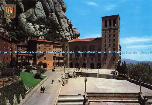 D169991 Montserrat. Fassade und Heiligtumsplatz. Fisa. Nr. 19. Comercial Escudo