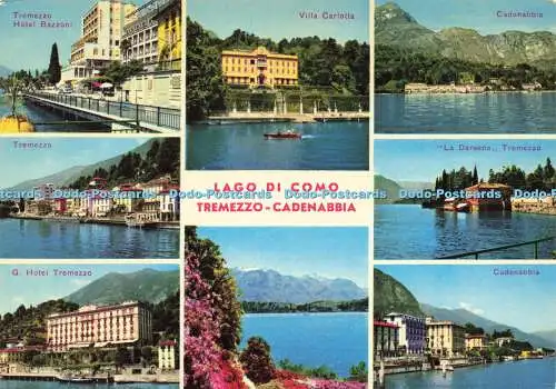 D170024 Lago di Como. Tremezzo Cadenabbia. Villa Carlotta. Brunner. Multi View