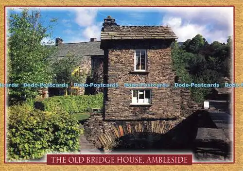 D175533 Ambleside. Das alte Brückenhaus. John Hinde. George Allsop