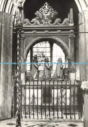 D174218 London. Southwark Cathedral. Bescheidenes Denkmal. RP