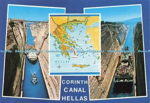 D172941 Kanal von Korinth Hellas. M. K. Multi View