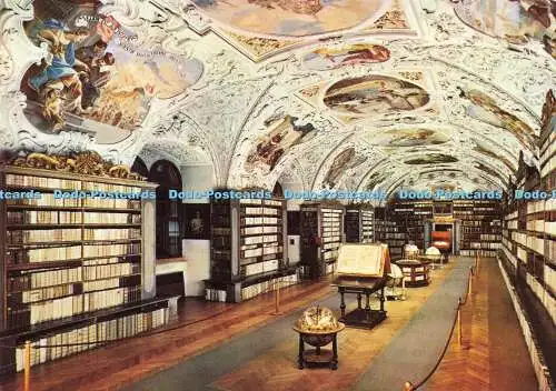 D175586 Der Theologische Saal der Strahov-Bibliothek. Pressefoto. Stanislav Nemec