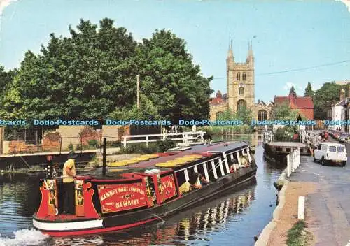 D170092 Kennet und Avon Kanal von Reading nach Newbury. E. T. W. Dennis. Canal Se