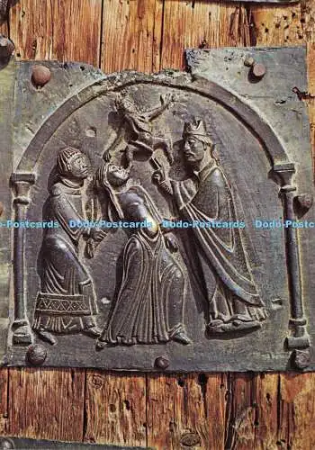 D174268 Verona. Porta Bronzea di S. Zeno. Liberia la Principessa dal Demonio. Se