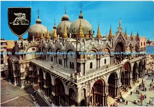 D172976 Venezia. St. Mark. Die Basilika. Borgoni Rag. Renato. B.V.R