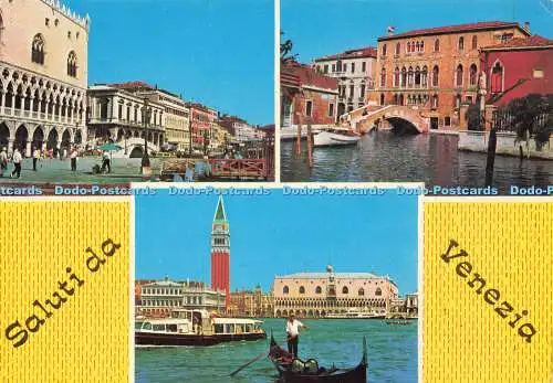 D175604 Saluti da Venezia. Da Vera Fotografia. 1971. Multi View