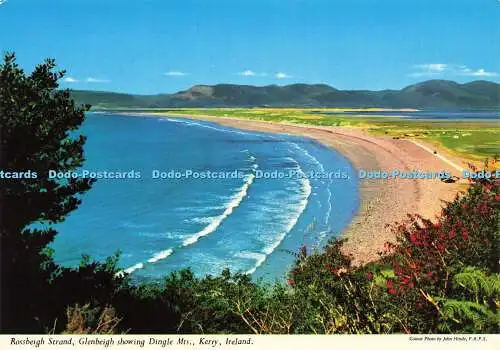 D172987 Irland. Rossbeigh Strand. Glenbeigh zeigt Dingle Mts. John Hinde