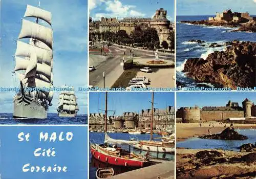 D175626 St Malo Cite Corsaire. Le Chateau et Porte St. Vincent. C. A. P. Mexichr