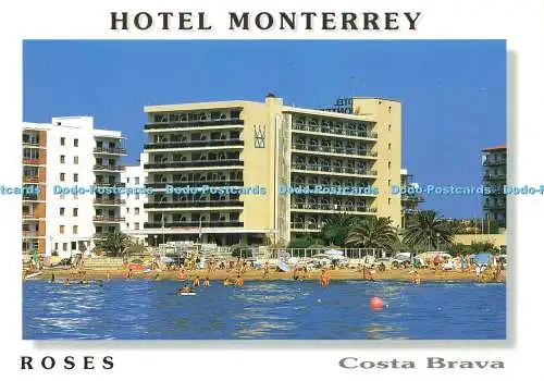 D175634 Rosen. Costa Brava. Hotel Monterrey. Katalanisch. Ros Catalan